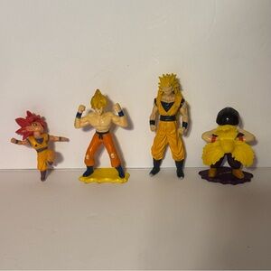 VTG Dragon‎ Ball Z Toys BK & Other Set of 4